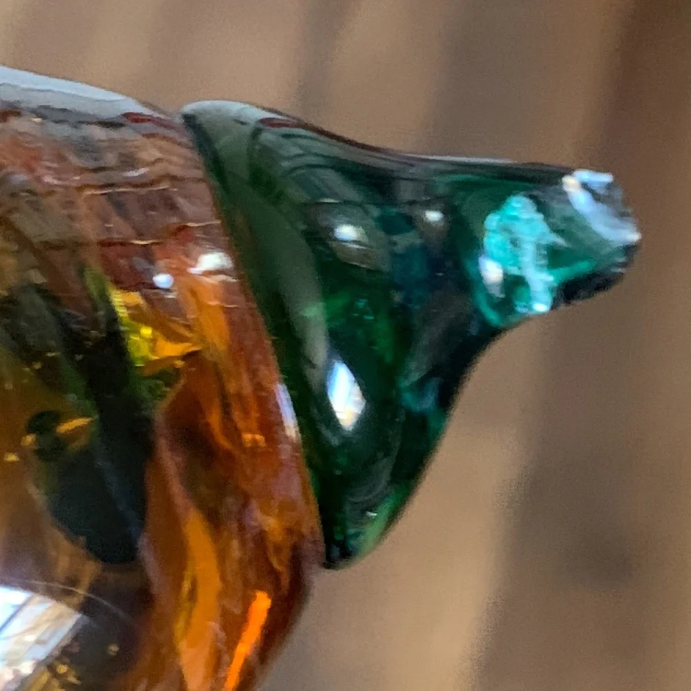 Blenko Glass Pear [no stem]